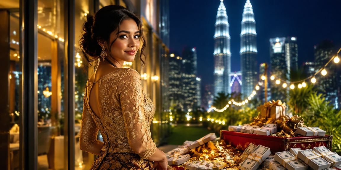 Bonus cashback kasino langsung di Kuala Lumpur dengan gaya pakaian kebaya Malaysia
